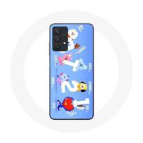Coque pour Samsung Galaxy A32 5G BTS Bangtan Sonyeondan BT21 Van Tata Chimmy Cooky Rj Koya Shooky Et Mang