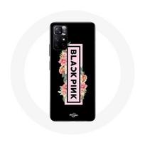 Coque pour Xiaomi Redmi Note 11s 5G Blackpink logo rose et noir juoda