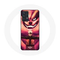 Case - Maniacase - Samsung Galaxy A32 5G - Naruto Kurama - Silicone - Soft juoda