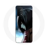 Coque pour Oppo A74 5G Manga Mikasa Ackerman Attaque des Titans Teaser