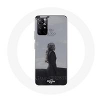 Coque pour Xiaomi Redmi Note 11s 5G Game of Thrones Saison 8 Daenerys Targaryen feu et sang Le Trône de Fer Logo Gris pilka