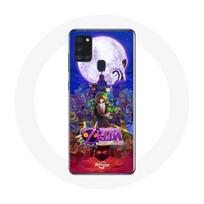 Coque Samsung Galaxy A21S Zelda Majora's Mask 3D