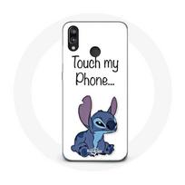 Case - Huawei - P20 Lite - Lilo and Stitch - Soft - Cute - White balta