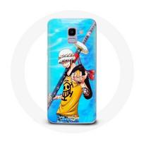Coque pour Samsung Galaxy A6 2018 One Piece Manga Trafalgar Law epée
