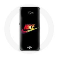 Coque pour samsung galaxy A5 2017 Nike Logo Couleur fond noir