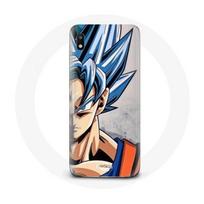 Coque pour Samsung Galaxy A10 Anime Dragon Ball Goku Cheveux bleu