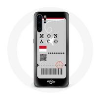 Coque pour Huawei P30 Billet d'avion Monaco