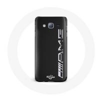 Coque pour Samsung Galaxy j5 Amg Logo Carbone Texture