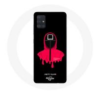Coque pour samsung galaxy A71 Squid Game masque carré