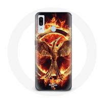 Coque pour Samsung Galaxy A40 Hunger Games Film Logo