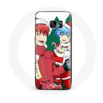 Coque pour Samsung Galaxy S6 Karma et Nagisa Assassination Classroom Anime Christmas day