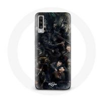 Coque pour Samsung Galaxy A70 Vikings Teaser Saison 6 Affiche Personnages Art