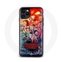 Coque pour Iphone 12 Pro Max Stranger Things Teaser Saison 4 Affiche Personnages Art