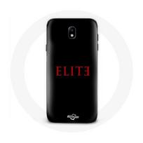 Coque pour Samsung Galaxy S5 Elite Saison 5 Logo Rouge Fond Noir