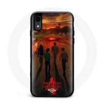 Coque pour Iphone XS Max Stranger Things Saison 4 Affiche Art Equipages de la Nouvelle Théorie