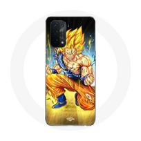 Coque pour Oppo A54 5G Son goku dragon ball corps enervé