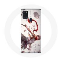 Coque pour Samsung Galaxy A21S Mikasa Ackerman Attaque des Titans Manga