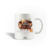 Keraminis puodelis - Resident Evil 7 - 30cl - Baltas - Galima plauti indaplovėje - Apvalus