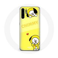 Coque pour Huawei P30 Pro BTS Bangtan BT21 Chimmy Jimin Fond Jaune