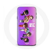 Coque pour Samsung Galaxy S5 BTS TinyTAN Animation Affiche RM Jin Suga J-Hope Jimin Jungkook Et V Mic Drop Danse
