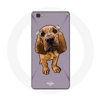 Coque pour Huawei P8 Brown Floppy Ears