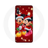 Coque pour Xiaomi Redmi Note 5 Pro Mickey Mouse et Minnie Mouse le jour de Noël