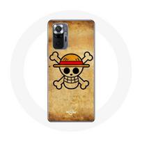 Coque pour Xiaomi Redmi Note 10 Pro Manga One Piece Tete de Mort