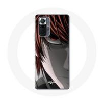Coque pour Xiaomi Redmi Note 10 Pro Light Yagami Death Note Manga Anime