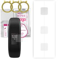 3x apgo hidrogelinė ekrano apsauga, skirta Garmin Vivofit 3 XL, hidrogelio plėvelė, su pozicionavimo sluoksniu, lengvas montavimas