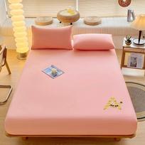 Aukštos kokybės patalynė, viengulė dvigulė labai didelė čiužinio užvalkalas su elastine juostele 90x200 160x200 tinkamas paklodė only 2pcs pillowcase