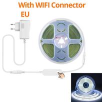 Tuya Smart Life COB LED juosta Vidaus lempa 320 LED/m Lanksti juosta 3000-6500K RA90 LED šviesos Veikia su Alexa Google Home 1m balta