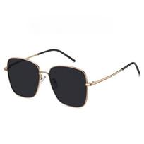 Ladies Polarized Sunglasses Metal Box Glasses Trend Wear Sunglasses Female Online Celebrity with The Same Paragraph. gray
