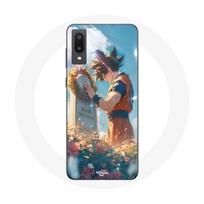 Samsung Galaxy A02 Case Akira Toriyama Son Goku Falls