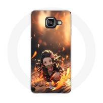 Maniacase case for Samsung Galaxy A5 2016 Demon Slayer Nezuko 3D art anime Manga