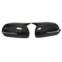Skirtas KIA K3 Forte Cerato Ceed 1 2009-2013 automobilio galinio vaizdo šoninio veidrodėlio dangčio sparno dangtelis išorinis lipdukas durelių dėklo apdaila anglies pluošto Type A Carbon