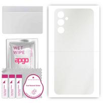 apgo Apsauginis lipdukas nugarėlei, suderinamas su Samsung Galaxy A14, Apvyniojimo plėvelė, Folija, Vinilas - Raštuotas Matinis Skaidrus