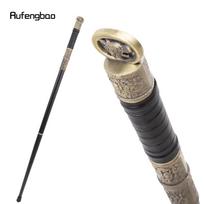 Vario juodo drakono rankena Steampunk vaikščiojimo lazda Madinga vaikščiojimo lazda Vyriškas prabangus kryžiaus formos rankenos kotas 97cm gray