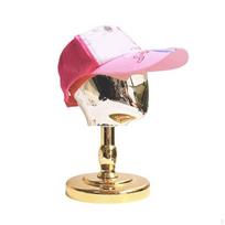 Kids Mannequin Head Stand for Hats Caps Wig Holder Display Storage Hanging Salon auksinė