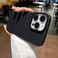 Kvėpuojantis tinklelio pynimo aušinantis plonas dėklas iPhone 15 14 13 12 11 Pro Max Plus minkštas silikoninis dangtelis For iPhone  15Plus gray