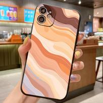 Watercolor Silicone Case For Samsung Galaxy S8 S10E S20 S23 S21 S22 FE S10 S9 Plus Ultra Lite S7 Edge 5G Shockproof Case Cover For Samsung S10 Plus beige