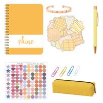 DIY Journal Kit Planner Notebbok Scrapbook & Diary Supplies Set Fun Cute Art & Crafts Stuff geltona