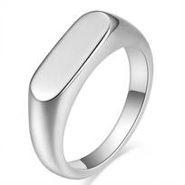 Gothic INS Signet žiedai vyrams Punk Black Oil Pinky Ring Aukso spalvos tonas Nerūdijančio plieno Stambūs berniukų paauglių broliški papuošalai 4 white