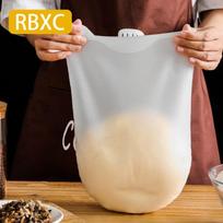 RBXC silikoninis maišelis tešlai minkyti Maisto klasės silikoninis tešlos maišelis balta
