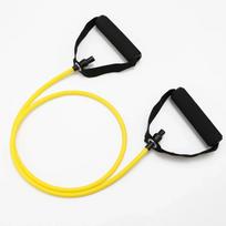 Multifunction Resistance Hot Yoga Pull Rope Bands Handles Elastic Sports Bodybuild Home Gym Workouts Muscle Training Rubber Tube TPE Red(13-18LB) black