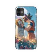 Case - Maniacase - Iphone 11 - Akira Toriyama Son Goku - Flexible - Black juoda