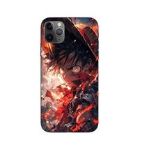 Phone Case - Maniacase - Iphone 11 Pro Max - One Piece Luffy - Silicone - Flexible juoda