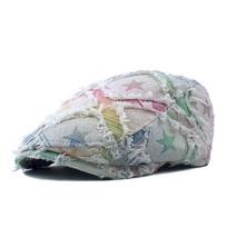 Women Beret Hats Spring Summer Color Newsboy Caps Fashion Men Flat Peaked Cap Women Painter Beret Hats