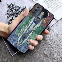 Art Gustav Klimt Case for Motorola Moto EDGE 20pro EDGE 20lite E6 E7 Cover G STYLUS GPLAY GPOWER G 5G PLUS G30 G100 Funda Coque MOTO E6 gray