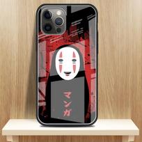 Stiklinis dangtelis iPhone 13 12 Mini 11 Pro XR XS Max 7 8 Plus SE 2020 X 6 6S Atsparus smūgiams Grūdintas telefono dėklas Totoro tapetai Capa iPhone 6S Plus beige