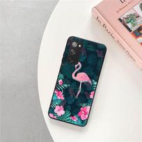 Phone Case For Samsung S22 5G S21 Ultra S20 FE S10 Plus Lite Animal Pink Flamingo Soft Silicone Cover For Galaxy S9 S8 S7 A91 Samsung S7